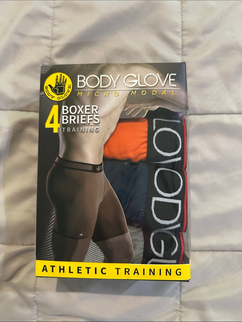 Body Glove NEW 4 Pack of Performance Ultra Soft Boxer Briefs size M